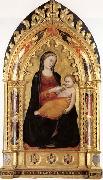 Niccolo di Pietro Gerini Madonna and Child USA oil painting reproduction